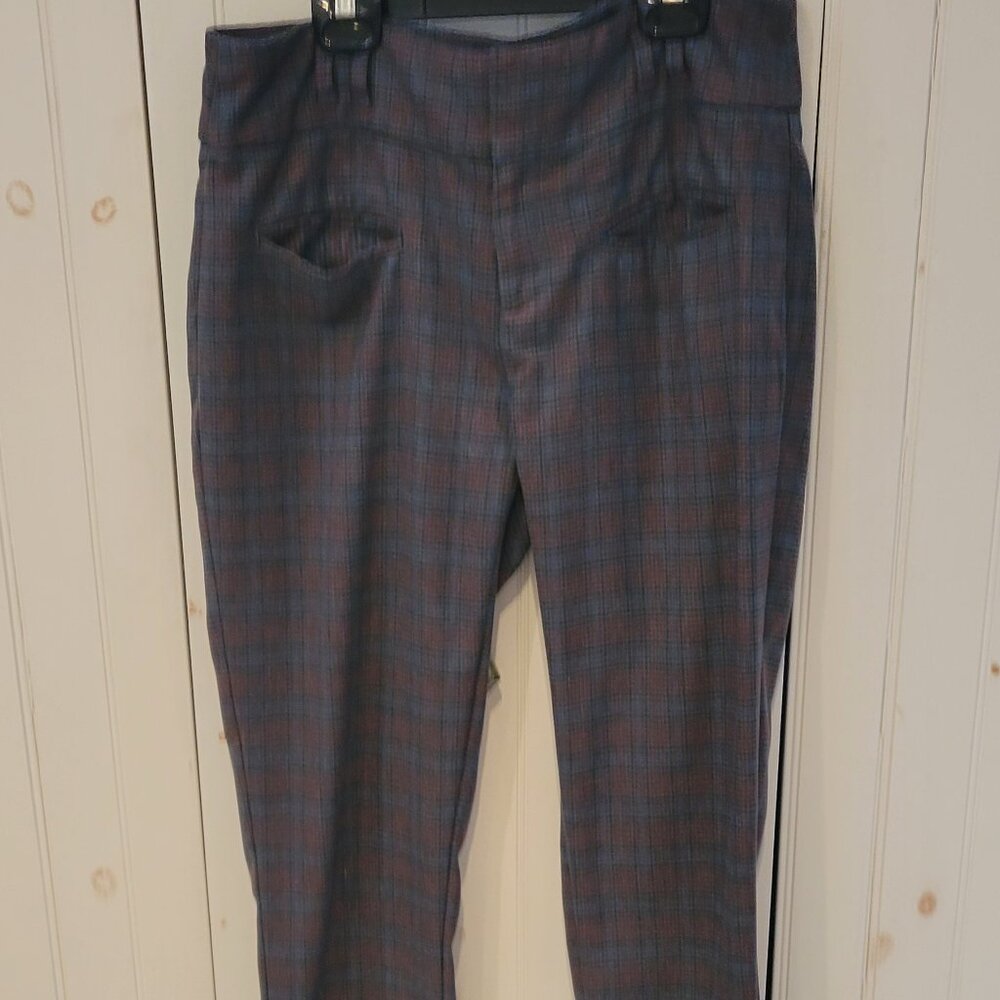 Anthropologie Cartonnier Plaid Pants